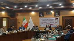 برگزاری نشست شورای قضایی استان گیلان در بازرسی‌کل استان